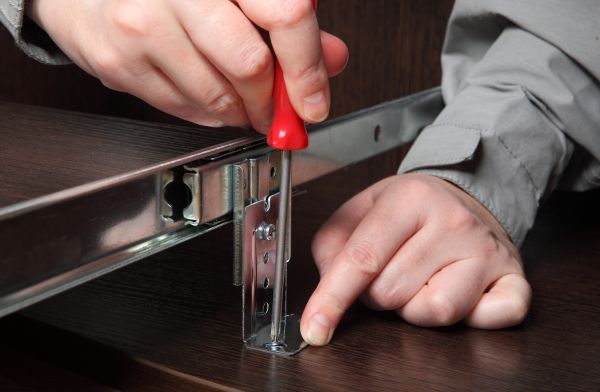 Drawer Track Installation in Helotes