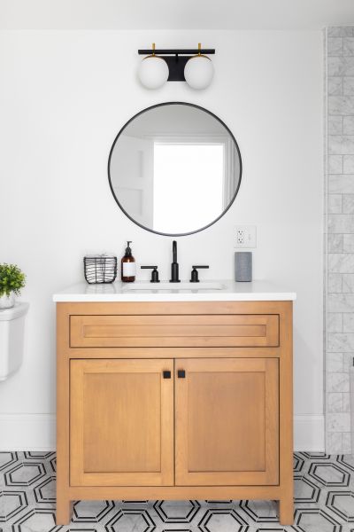 Custom Vanity Installation in Helotes