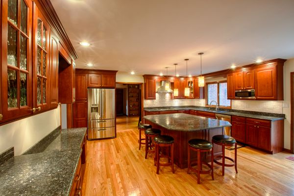 Cherry Kitchen Cabinet Repair in Helotes